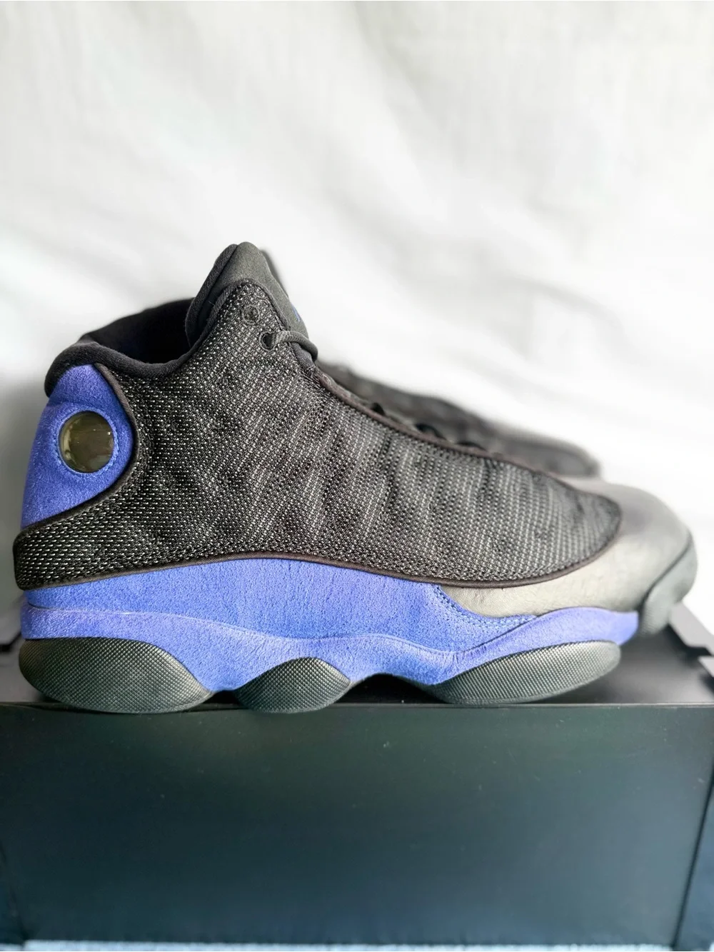 AUTHENTIC Jordan 13 Retro Black Hyper Royal size 11.5 414571-040 2020 PRE-OWNED